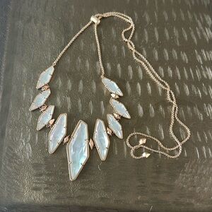 Kendra Scott rose gold adjustable necklace